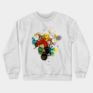 Abstract colorful design Crewneck Sweatshirt